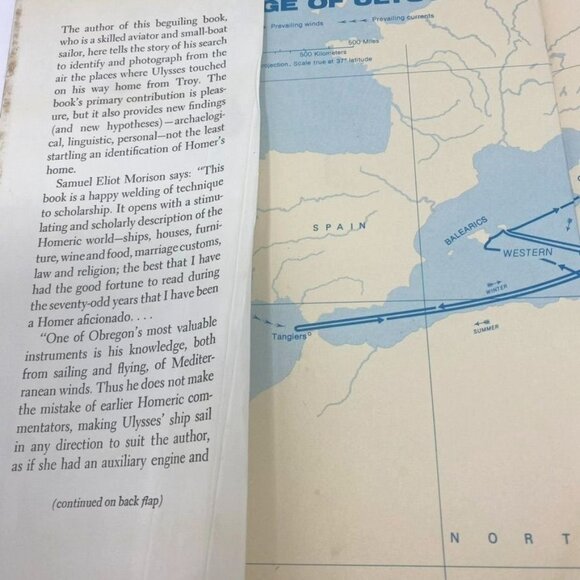 Harper & Row Ulysses Airborne by Mauricio Obregon 1971 First Edition Preowned - Picture 4 of 11